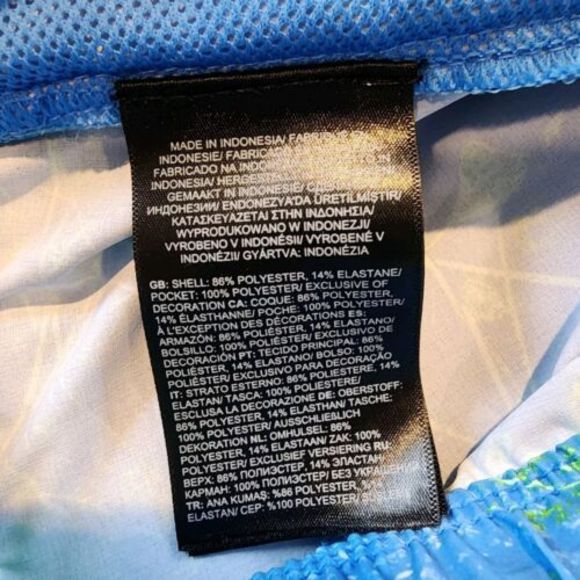 The North Face Flash Dri Men's Wander Swim‎ Shorts Small Blue Green Standard Fit - Picture 5 of 12